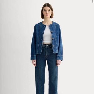 Everlane Dark Blue Straight Leg Jeans